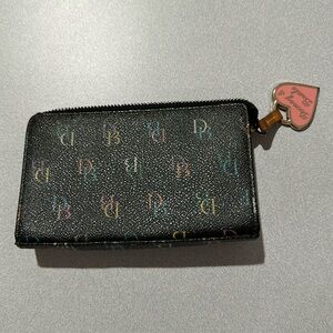 Dooney and Bourke coin purse with heart charm